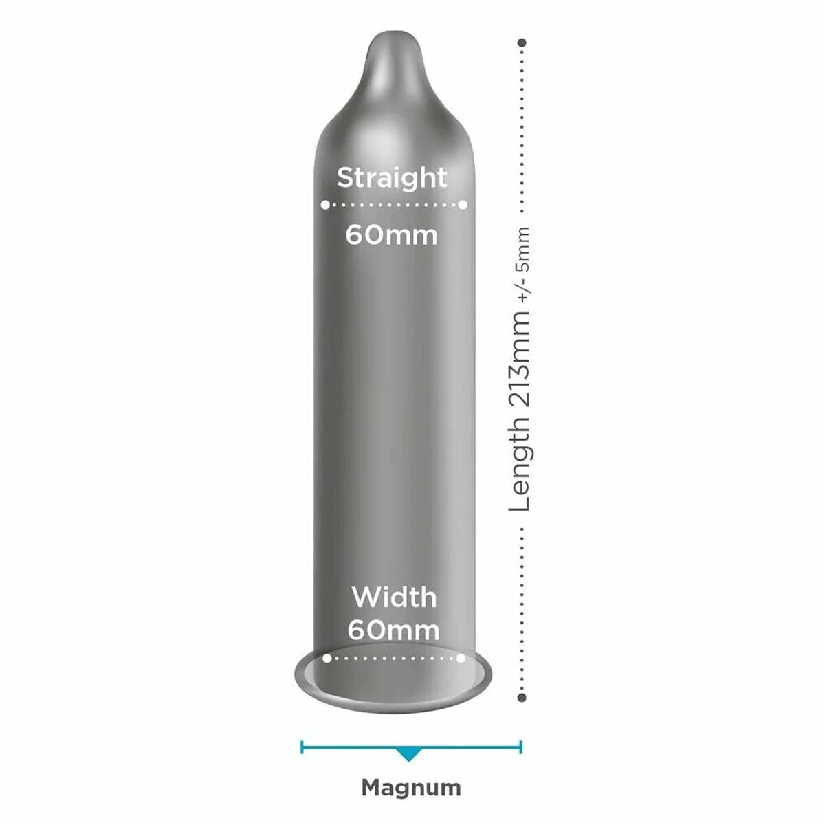 Prezerwatywy EXS Magnum 12 Sztuk